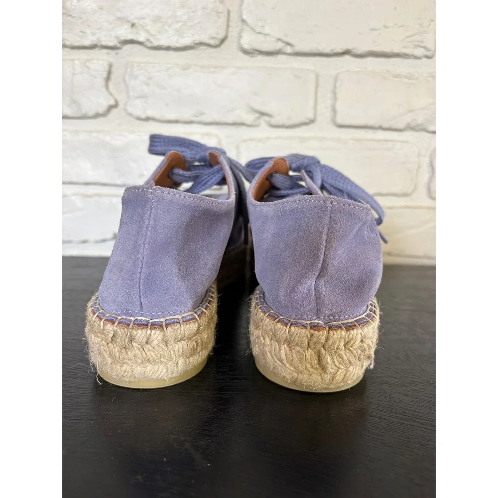 Fly‎ London Lace-up Leather Espadrilles Shoes Women's Size 39 / 8